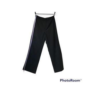 Banana Republic Stretch Black Wide leg pants size 6